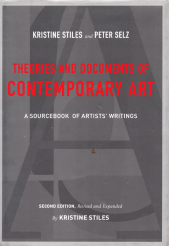 Theories and Documents of Contemporary Art