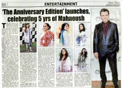 'The Anniversary Edition' launches celebrating 5 yrs of Mahnoush